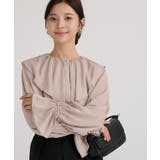 フリルカラーキャンディスリーブブラウス【UR’S ユアーズ】【セレモニー】 | titivate | 詳細画像5