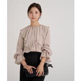 フリルカラーキャンディスリーブブラウス【UR’S ユアーズ】【セレモニー】 | titivate | 詳細画像6