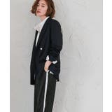 サテンラインワイドパンツ【UR’S ユアーズ】 | titivate | 詳細画像15 