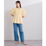 前後2wayハーフスリーブフレアニット【UR’S ユアーズ】 | titivate | 詳細画像27 