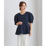 前後2wayハーフスリーブフレアニット【UR’S ユアーズ】 | titivate | 詳細画像30 