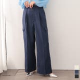 センタープレスカーゴワイドパンツ【UR’S ユアーズ】 | titivate | 詳細画像1 