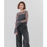 シアーフレアスリーブトップス【UR’S ユアーズ】 | titivate | 詳細画像23 