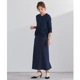 カップ付きジョーゼットワンピース【UR’S ユアーズ】 | titivate | 詳細画像17 