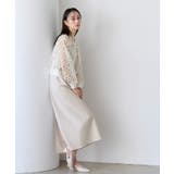 カップ付きジョーゼットワンピース【UR’S ユアーズ】 | titivate | 詳細画像2 