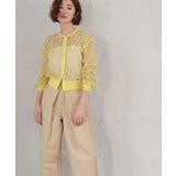 フラワーレースシアーカーディガン【UR’S ユアーズ】 | titivate | 詳細画像7 