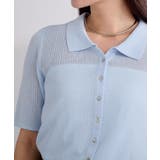 襟付きシアーリブラメニット【UR’S ユアーズ】 | titivate | 詳細画像23 