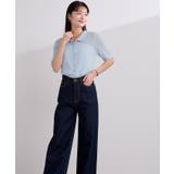 襟付きシアーリブラメニット【UR’S ユアーズ】 | titivate | 詳細画像6 