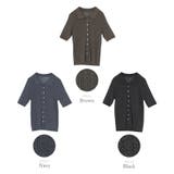 襟付きシアーリブラメニット【UR’S ユアーズ】 | titivate | 詳細画像18 