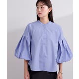 バンドカラー袖ボリュームブラウス【UR’S ユアーズ】 | titivate | 詳細画像16 