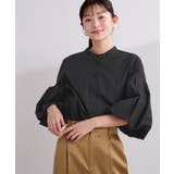 バンドカラー袖ボリュームブラウス【UR’S ユアーズ】 | titivate | 詳細画像10 