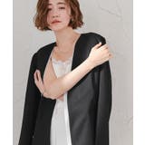 シアーレイヤードノーカラージャケット【UR’S ユアーズ】 | titivate | 詳細画像4 