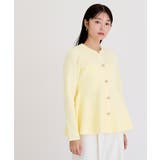 ゴールド釦ペプラムカーディガン【UR’S ユアーズ】 | titivate | 詳細画像2 