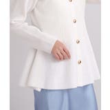 ゴールド釦ペプラムカーディガン【UR’S ユアーズ】 | titivate | 詳細画像11 