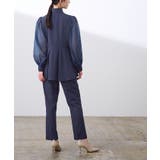 シアースリーブペプラムトップス×パンツ/セットアップ【UR’S ユアーズ】 | titivate | 詳細画像15 