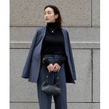 ベルト付ノーカラージャケット アウター レディース | titivate | 詳細画像15