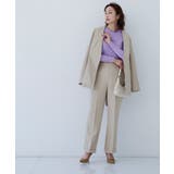ベルト付ノーカラージャケット アウター レディース | titivate | 詳細画像19