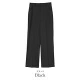 裾ダブルセンタープレスパンツ ボトムス レディース | titivate | 詳細画像4 