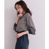 ジオメトリックバンドカラーブラウス【UR’S ユアーズ】 | titivate | 詳細画像7 