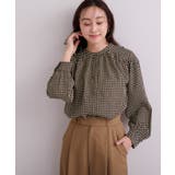 ジオメトリックバンドカラーブラウス【UR’S ユアーズ】 | titivate | 詳細画像10 