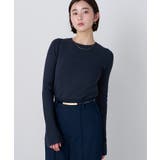 袖スリットクルーネックニット【UR’S ユアーズ】【セレモニー】 | titivate | 詳細画像3 