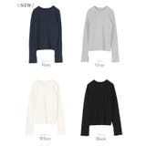 袖スリットクルーネックニット【UR’S ユアーズ】【セレモニー】 | titivate | 詳細画像13 