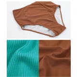 シンプルタンクトップニットビキニ 水着 水着体型カバー | titivate | 詳細画像7 