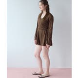 細リブカシュクールオールインワン ラッシュガード【SEADRESS シードレス】 | titivate | 詳細画像25 