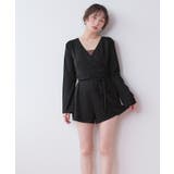 細リブカシュクールオールインワン ラッシュガード【SEADRESS シードレス】 | titivate | 詳細画像13 