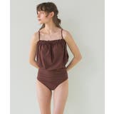 サスティナブルブラウジングワンピース/水着【SEADRESS シードレス】 | titivate | 詳細画像2 