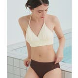 uneuneバックリボンホルターネックビキニ 水着 | titivate | 詳細画像8