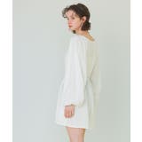 フレアシルエット長袖ロンパース/ラッシュガード【SEADRESS シードレス】 | titivate | 詳細画像7 