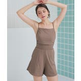 サイドギャザーオールインワン/ワンピース水着【SEADRESS シードレス】 | titivate | 詳細画像26 