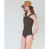 ツイストノースリーブハイウエストビキニ セット水着【SEADRESS シードレス… | titivate | 詳細画像9 