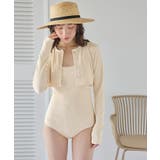長袖カーディガン付ワンピース/セット水着【SEADRESS シードレス】 | titivate | 詳細画像4 
