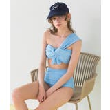 ノットリボンハイウエストビキニ/水着【SEADRESS シードレス】 | titivate | 詳細画像2 