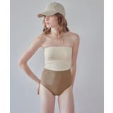 3点セット オープンショルダートップス×ビキニ 水着 | titivate | 詳細画像11 