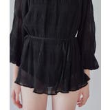 3点セット オープンショルダートップス×ビキニ 水着 | titivate | 詳細画像19 