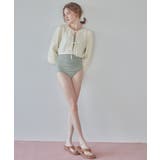 3点セット 2wayジャガードラッシュガード×ビキニ 水着【SEADRESS | titivate | 詳細画像14 