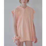 シュシュ付パイル地ポンチョ【SEADRESS シードレス】 | titivate | 詳細画像4 