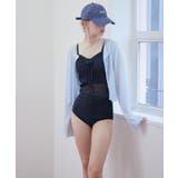 バラコサージュ付ニットビキニ/水着【SEADRESS シードレス】 | titivate | 詳細画像24 