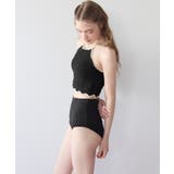 3点セット クロシェホルターネックトップス×ビキニ 水着【SEADRESS | titivate | 詳細画像5