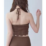 3点セット クロシェホルターネックトップス×ビキニ 水着【SEADRESS | titivate | 詳細画像11