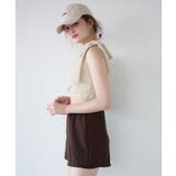 3点セット ギャザーワンショルダービキニ×ショートパンツ 水着【SEADRESS | titivate | 詳細画像19 