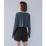 3点セット 前開きトップス付オールインワン ラッシュガード【SEADRESS | titivate | 詳細画像3