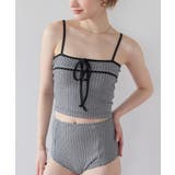 リボンデザインチェックジャガードビキニ/水着【SEADRESS シードレス】 | titivate | 詳細画像21