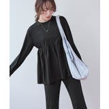 2点セット ペプラムトップス×フレアレギンス ラッシュガード【SEADRESS | titivate | 詳細画像15 