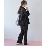 2点セット ペプラムトップス×フレアレギンス ラッシュガード【SEADRESS | titivate | 詳細画像18 