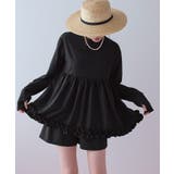 ペプラムフリルトップス×ショートパンツセット ラッシュガード【SEADRESS … | titivate | 詳細画像33