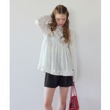 ペプラムフリルトップス×ショートパンツセット ラッシュガード【SEADRESS … | titivate | 詳細画像4